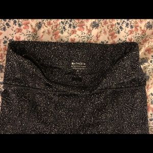 Athleta Lightning Static 7/8 yoga leggings